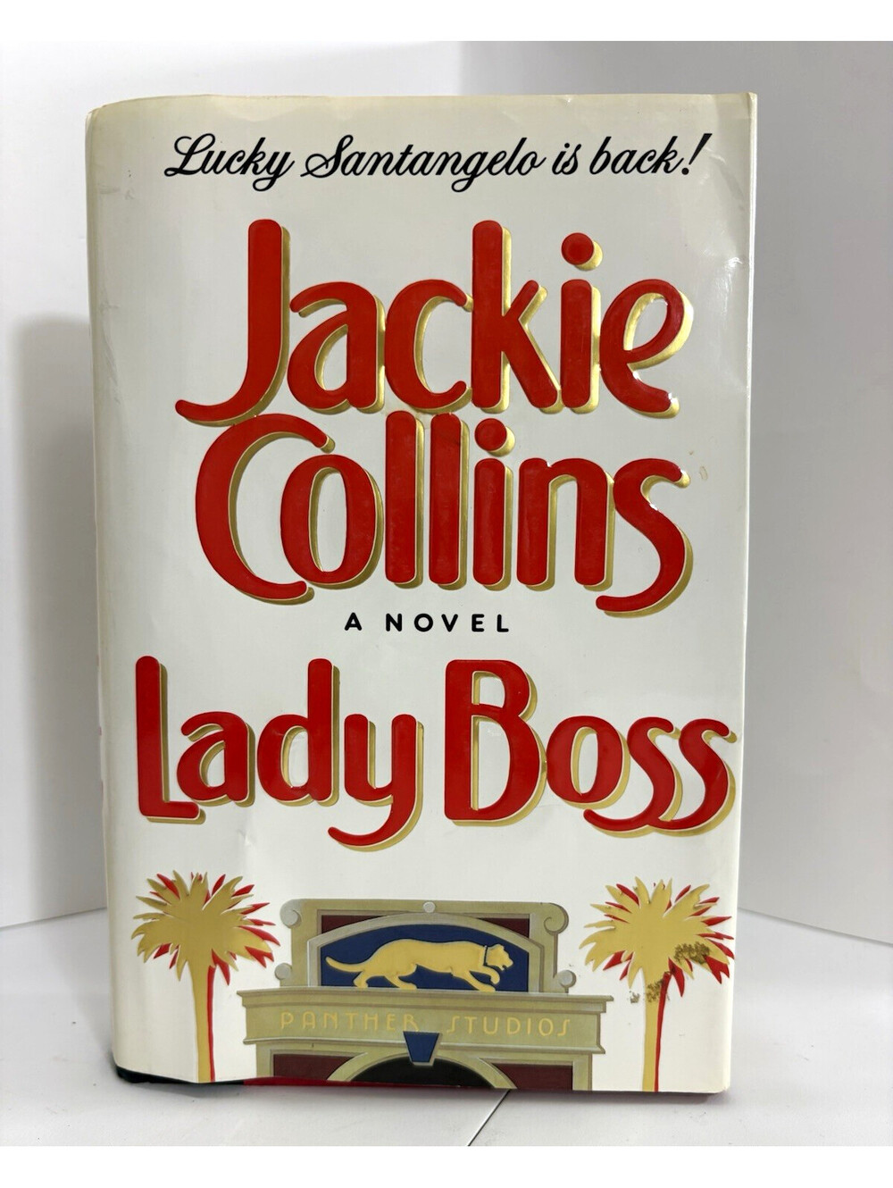 Jackie Collins Lady Boss (Lucky Santangelo) Hardcover w/ Dust Jacket 1990